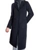 Maximilian Women's Long Wool Blend Hooded Puffer - 5