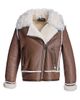 Maximilian Women's Maximilian Shearling Jacket with Sheep Notch Collar - 9