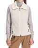 Maximilian Women's Shearling Lamb & Quilted Shell Vest - 3