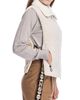 Maximilian Women's Shearling Lamb & Quilted Shell Vest - 4