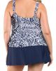 Maxine of Hollywood Maxine of Hollywood Bohemia Faux Tankini One-Piece Swimdress - 2