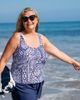 Maxine of Hollywood Maxine of Hollywood Bohemia Faux Tankini One-Piece Swimdress - 3