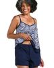 Maxine of Hollywood Maxine of Hollywood Bohemia Flutter Tankini Swim Top - 5