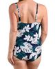 Maxine of Hollywood Maxine of Hollywood Canopy Blooms High Neck Full Coverage One-Piece Swimsuit - 2