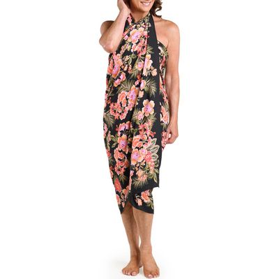 Maxine of Hollywood Maxine of Hollywood Rainforest Reflection Floral Sarong