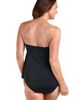 Maxine of Hollywood Maxine of Hollywood Solid Underwire Bandeau Tankini Top - 4