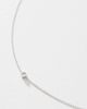 Maya Brenner 14K White Gold Asymmetric Birthstone Necklace - 1
