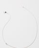 Maya Brenner 14K White Gold Asymmetric Birthstone Necklace - 2