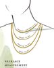 Maya Brenner 14K White Gold Asymmetric Birthstone Necklace - 4