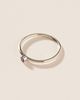 Maya Brenner 14K White Gold Birthstone Ring - 1