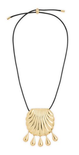 MAYAMAR MAYAMAR Shell Pendant Necklace Gold One