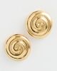 MAYAMAR MAYAMAR Spiral Earrings Gold One - 2