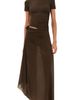 Maygel Coronel Maygel Coronel Celeste Dress Wood - 1