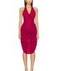 Maygel Coronel Maygel Coronel Drape Midi Dress - 1