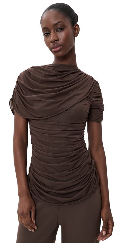 Maygel Coronel Maygel Coronel Eterea Top Wood
