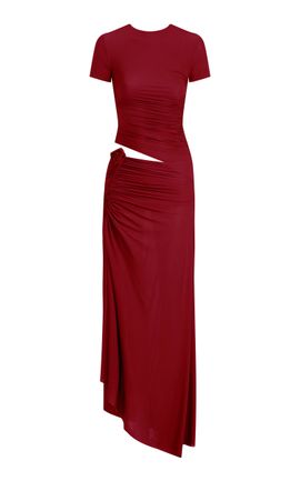 Maygel Coronel Maygel Coronel Exclusive Celeste Jersey Maxi Dress