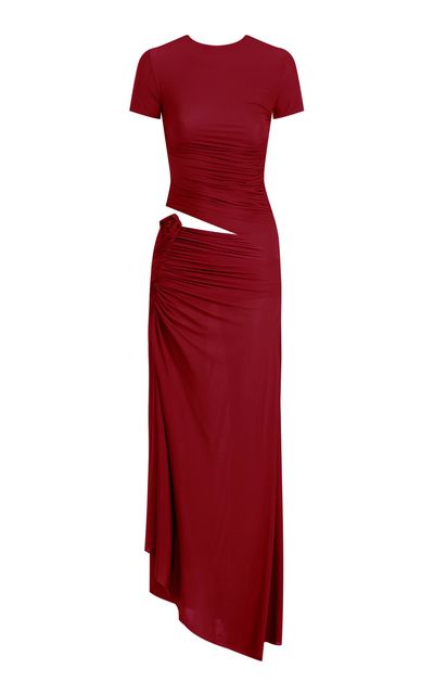 Maygel Coronel Maygel Coronel Exclusive Celeste Jersey Maxi Dress