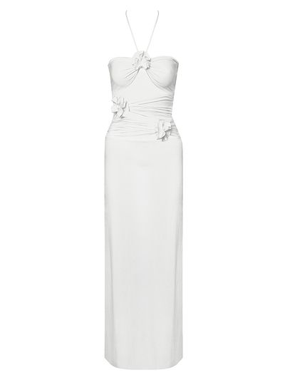 Maygel Coronel Women's Veranera Cut-Out Halter Maxi Dress