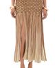 Maylé Vásquez Maylé Vásquez Canoa Skirt Gold Shimmer Ombre - 1