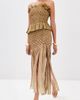 Maylé Vásquez Maylé Vásquez Canoa Skirt Gold Shimmer Ombre - 2