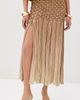 Maylé Vásquez Maylé Vásquez Canoa Skirt Gold Shimmer Ombre - 3