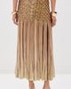 Maylé Vásquez Maylé Vásquez Canoa Skirt Gold Shimmer Ombre - 4