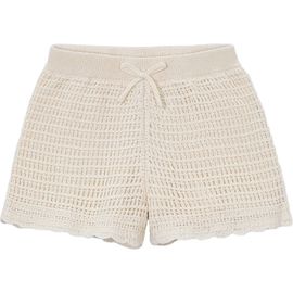 Mayoral Mayoral Crochet Shorts With Scalloped Hem