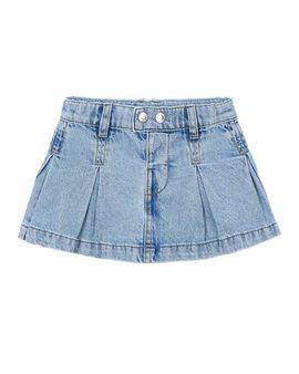 Mayoral Mayoral Denim Pleated Skirt