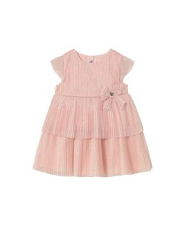 Mayoral Mayoral Dress With Glitter Bow