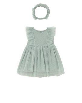 Mayoral Mayoral Dress With Matching Headband