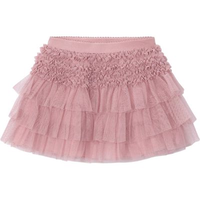 Mayoral Mayoral Layered Tulle Ruffle Skirt