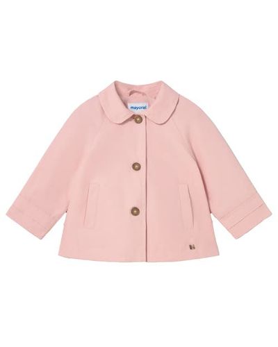 Mayoral Mayoral Peter Pan Collar Trench Coat