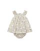 Mayoral Mayoral Teddy Bear Print Dress with Nappy Cover - 1