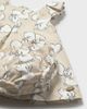Mayoral Mayoral Teddy Bear Print Dress with Nappy Cover - 3
