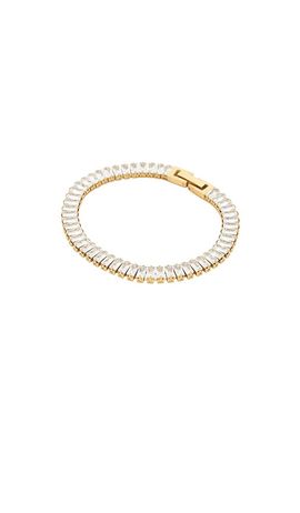 Mazin Jewels Mazin Jewels Baguette Tennis Bracelet