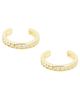 Mazin Jewels Mazin Jewels Lumen Ear Cuff Earrings - 2