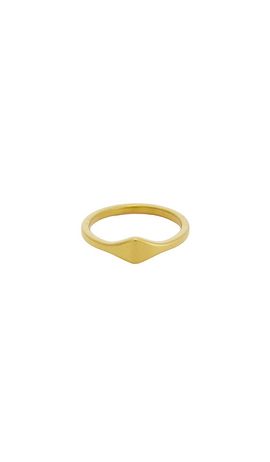 Mazin Jewels Mazin Jewels Micro Signet Ring
