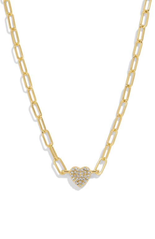 Mazin Jewels Mazin Jewels The Heart Link Necklace