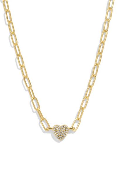 Mazin Jewels Mazin Jewels The Heart Link Necklace