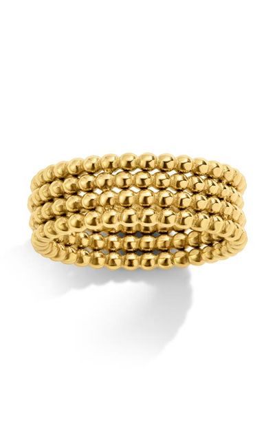 Mazin Jewels Mazin Jewels Triple Bead Ring