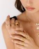 Mazin Jewels Mazin Jewels Triple Bead Ring - 2