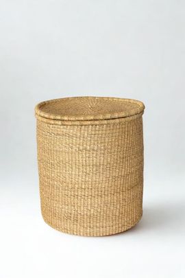 Mbare Mbare Handwoven Hamper with Lid