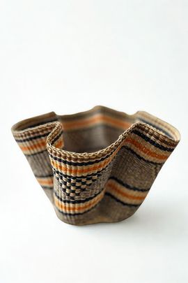 Mbare Mbare Handwoven Wave Basket