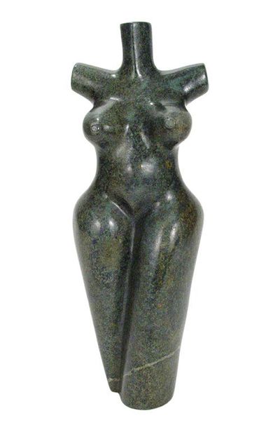 Mbare Mbare Stone Torso - 11"