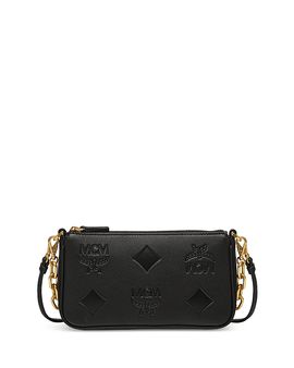 Mcm Mcm Aren Chain Crossbody in Maxi Monogram Leather