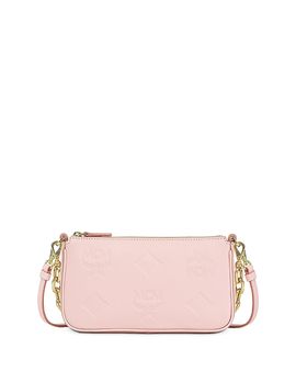 Mcm Mcm Aren Maxi Monogram Leather Crossbody Bag