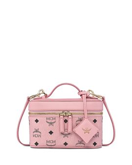 Mcm Mcm Aren Mini Visetos Crossbody Bag
