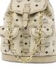 Mcm Mcm Aren Mini Visetos Leather Backpack - 4