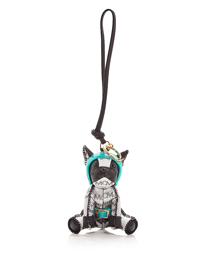Mcm Mcm Aren Visetos Bulldog Bag Charm