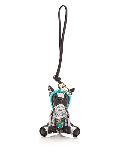 Mcm Mcm Aren Visetos Bulldog Bag Charm